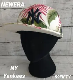 ◇NEWERA 59FIFTY Yankees トロピカルプリント キャップ