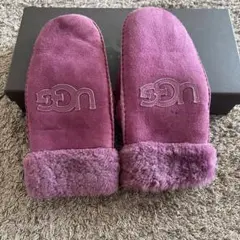 UGG ムートンミトン　パープル