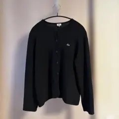 LACOSTE ラコステ カーディガン ブラック