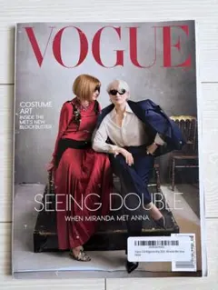 VOGUE 最新号 SEEING DOUBLE US版 1冊 - メルカリ
