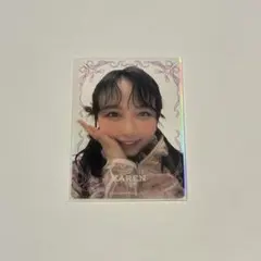 FRUITS ZIPPERトレカ 松本かれん2ndシングルジャケッedition