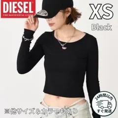 新品 正規品 人気ロゴ DIESEL T-Ballet-D Tシャツ ロンT