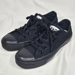 CONVERSE オールスター キャンバス ブラックモノクローム 22.5cm