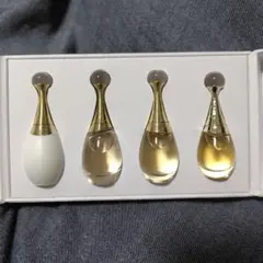Dior クリスタル会員　バースデーギフト香水 4本セット ジャドール