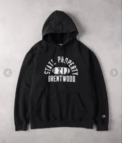 土日限定！早い者勝ち！Chanpionヴィンテージプリントパーカー