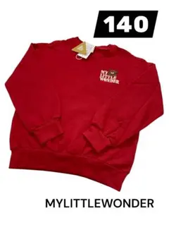 新品☆MY LITTLE WONDER 赤色トレーナー 140