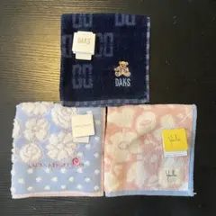 DAKS・LAURA ASHLEY ・Spilla ハンカチ 3枚セット