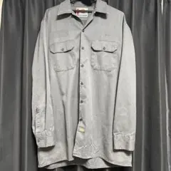 Dickies グレー 長袖シャツ L-TALLのサムネイル