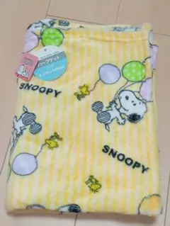 スヌーピー　風船柄　ブランケット 140x100cm　ハーフケット