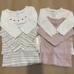 長袖下着80cm 4点セット