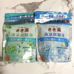 きき湯 清涼炭酸湯 さわやかレモンの香り　すっきりミントの香りのサムネイル