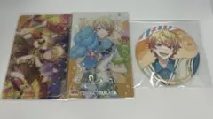 プロセカ 天馬司 ウエハースカード2点 缶バッジ1点