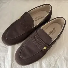 adidas ハンドボール スペツィアル ローファー　茶　24.5㎝