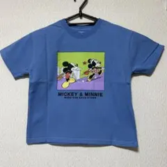 新品【LITTC 】ミッキー＆ミニー Tシャツ 【110cm】①