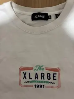 XLARGE 半袖Tシャツ Mサイズ ホワイト 古着 ストリート