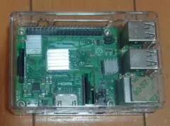Raspberry Pi 3 Model B クリアケース付き