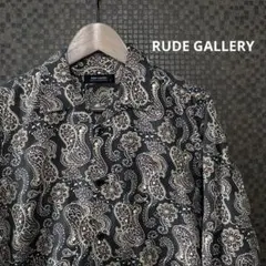 Rude Galley ルードギャラリー　花柄ベロアシャツ　 17AW Rude Galley ルードギャラリー 花柄ベロアシャツ 17AW - メルカリ