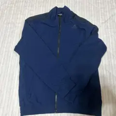 adidas ネイビー ジップアップジャージ フリーサイズ
