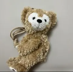 廃盤 貴重！ ダッフィ　ぬいぐるみ型ショルダーバッグ　ポシェット
