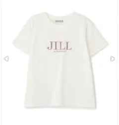 JILL by JILLSTUART オーガニック刺繍ロゴTシャツ