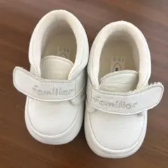 美品　familiar ファミリア kukku ファーストシューズ　13cm