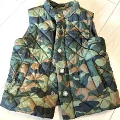 beby Gap 迷彩ベビーダウンベスト　80サイズ