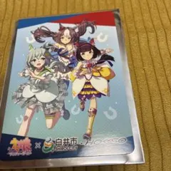 セガ ウマ娘xスターホース4コラボ当選品 Aimeカード&クリアファイル