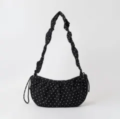 sinoon Ruffle String ナップサック ドット フリル バッグ - メルカリ