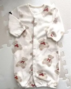 くま　ロンパース　カバーオール