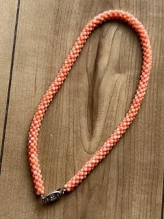 天然珊瑚　ネックレス