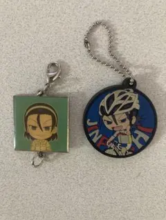 弱虫ペダル東堂尽八ラバーストラップ&キーホルダー 2個セット