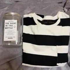 キューブシュガー☆2026福袋 CUBE SUGAR ストライプ柄 半袖Tシャツ