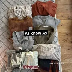 As know As レディース服　春、秋、冬10点セット