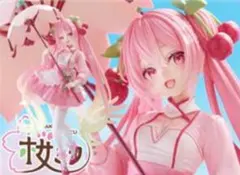 初音ミク　桜ミク AMP+ フィギュア 〜桜ドレスver.〜　新品未開封