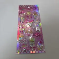 立体シール　キラキラ