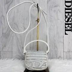 新品未使用DIESEL 1DR ショルダーバッグ ラインストーン ロゴ