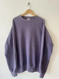 希少カラー 90s usa製 ラッセル ブラウン 無地 スウェット XXL