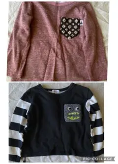 カムチャットクローゼット　グリーンレーベル　トレーナー　 2枚セット