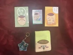 ちいかわ カードやステッカーが入る！コレクトブック　くりまんじゅう　他