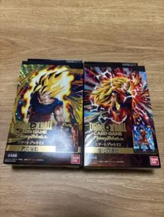 スタートデッキEX ボーナスパック無し 開封済み 各1個　気の躍動 進化の境地