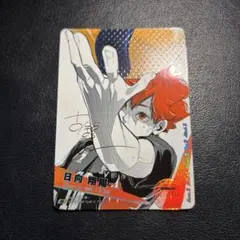 【最終値下げ】ハイキュー!! バボカ!! BREAK 日向翔陽 サイン 極p バボカ】日向 翔陽〔サイン/シリアルNo.0026〕【極】HV-P01-004