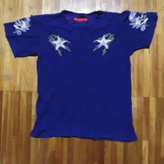 NEW Miracle Woman Tシャツ 半袖 ネイビー 星 刺繍のサムネイル