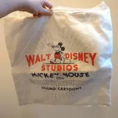 ディズニーストア　WALT DISNEY STUDIOS ミッキー トートバッグ