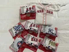 未開封品【MLB ユニフォーム型巾着】コンプリートセット☆おまけ付き☆のサムネイル