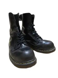 【超希少】Dr.Martens クレイジーボム ロングブーツ ブラック 黒 Dr.Martens - 激レア！バックル＆スチールトゥ！旧タグ