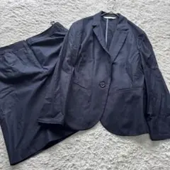 ✨美品✨ 組曲 クミキョク　ビックサイズ　紺　スーツ