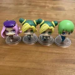 ジョジョの奇妙な冒険 ミニフィギュア 4体セット