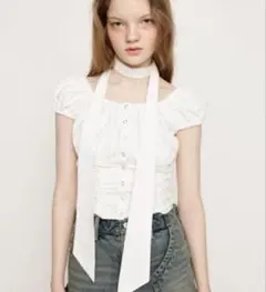 完売品】ZARA マッチングコルセットトップス Sサイズ 新品タグつき