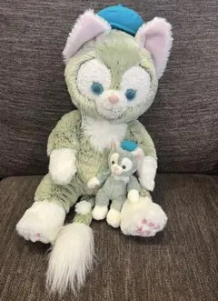 ダッフィーフレンズ ジェラトーニ ぬいぐるみS ぬいぐるみバッチ