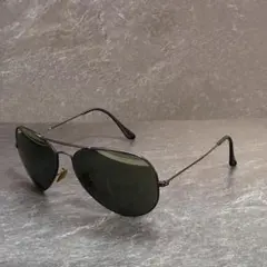 Ray-Ban ヴィンテージ サングラス ブラック アウトドアーズマン 縄手